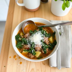 sausage and kale soup Recipe
