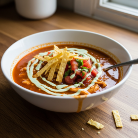chili's chicken enchilada soup Recipe