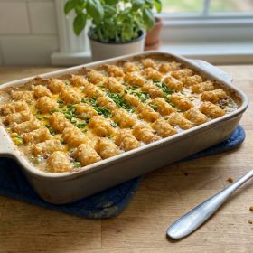 tater tot casserole Recipe