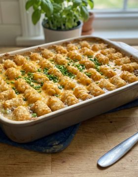 tater tot casserole Recipe