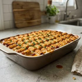 tater tot casserole Recipe